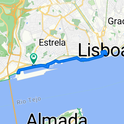 Restful route in Lisboa