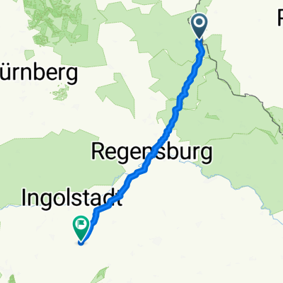 Zschopau - Fürstenfeldbruck 2. Etappe Pfaffenhofen a.d. Ilm
