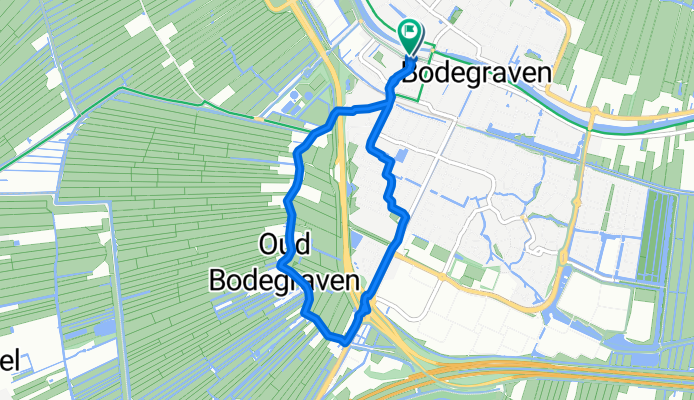 Wandelrondje OB weg