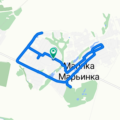 От Марьинка-3 поселок, 58, Аксиньинское до Марьинка-3 поселок, 58, Аксиньинское