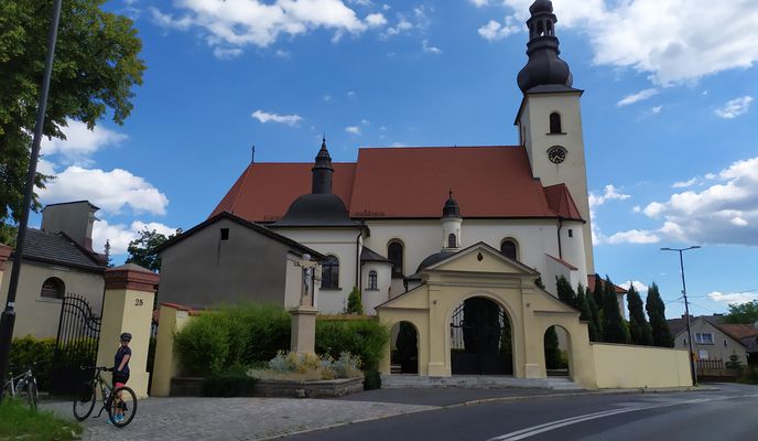 Photo 2 of the Bikemap route "Bohaterów Getta Warszawskiego 12, Gliwice to Gliwicka 75, Pławniowice"
