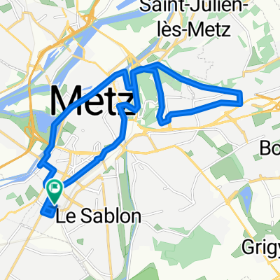 6 Rue Brunehaut, Metz to 5 Rue Brunehaut, Metz