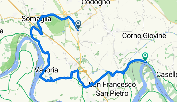 Moderate route in Corno Giovine