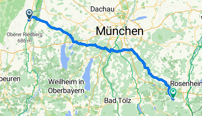 Dornierstraße 1, Graben nach Kufsteiner Straße 40, Bad Feilnbach
