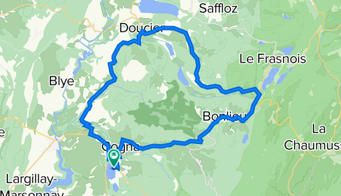 Beautiful short route in the Juras