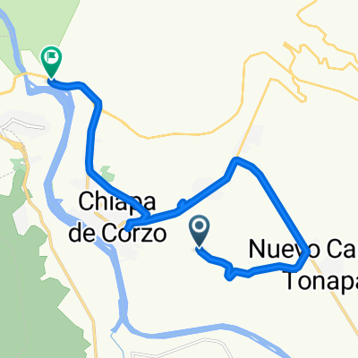 Relaxed route in Chiapa de Corzo