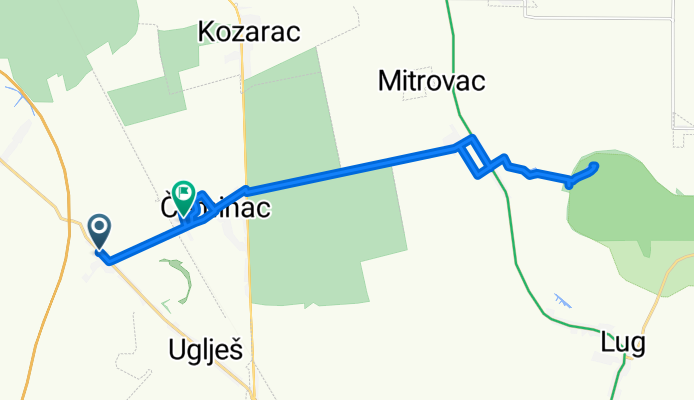 Relaxed route in Baranja