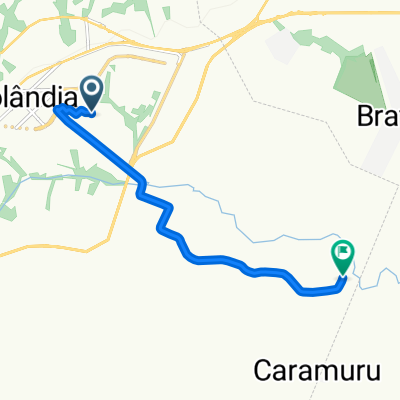 De Rua Ribeirão Caramuru 84 a Estrada da Bratislava