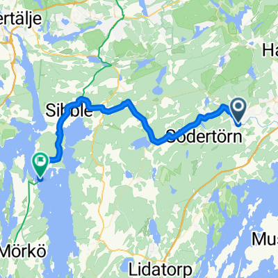 Allévägen 4 to Skanssundet 4