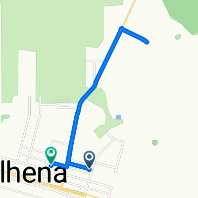 Sporty route in Vilhena