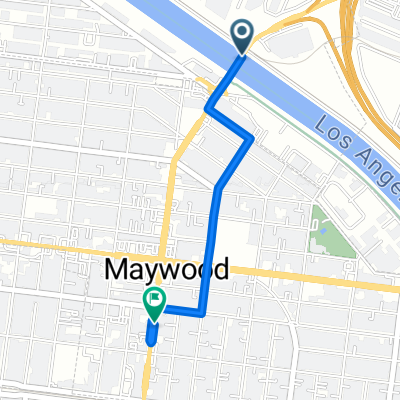 S Atlantic Blvd, Vernon to 6036–6042 Atlantic Blvd, Maywood