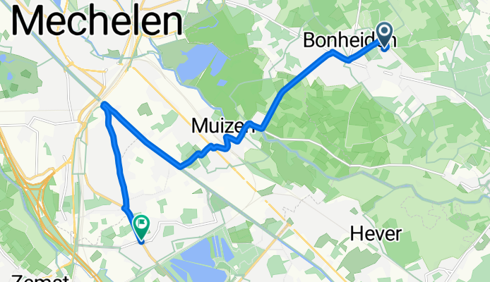 Moderate route in Zemst