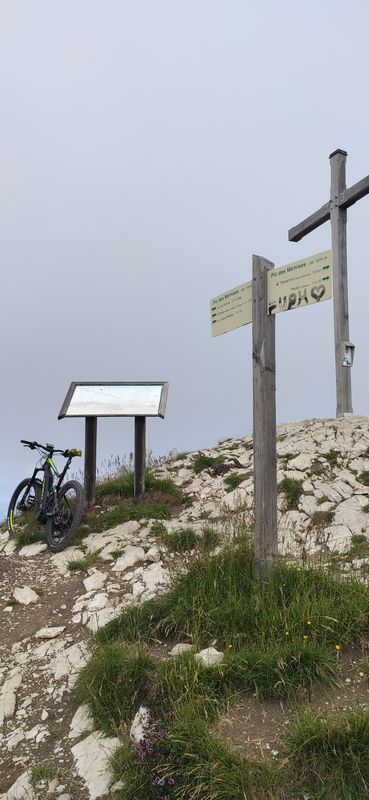 les crêtes de Thollon depuis Maxilly
