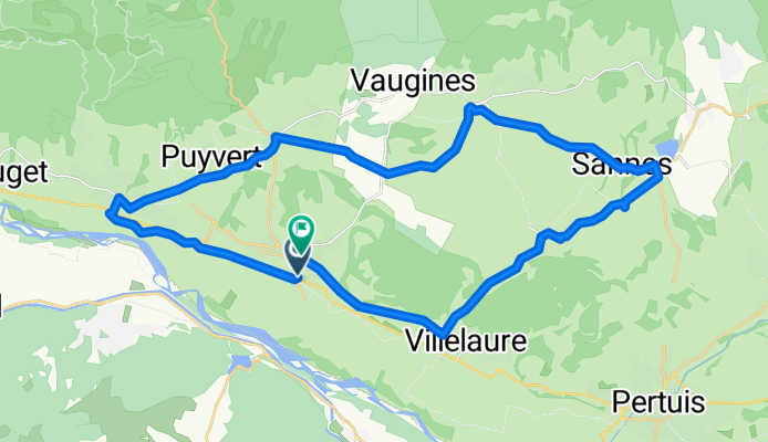 De 3 Chemin des Os, Cadenet à 1 Place Mirabeau, Cadenet