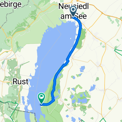 parking lody jezioro