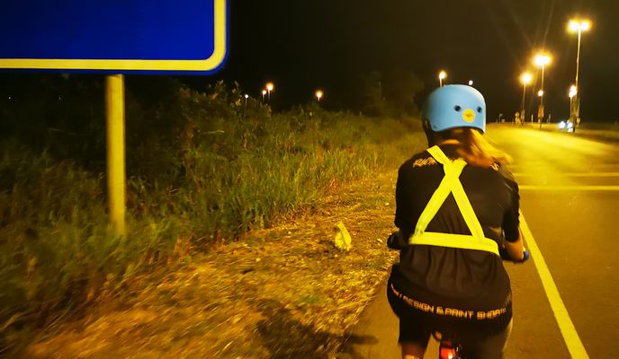 Photo 1 of the Bikemap route "Lorong 8 792, Kuching to Lorong 8 793, Kuching"