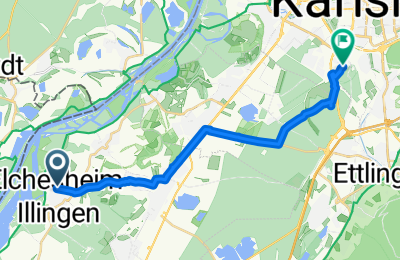 Route in der Bikemap App öffnen