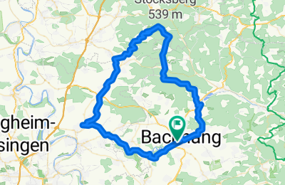 Route in der Bikemap App öffnen