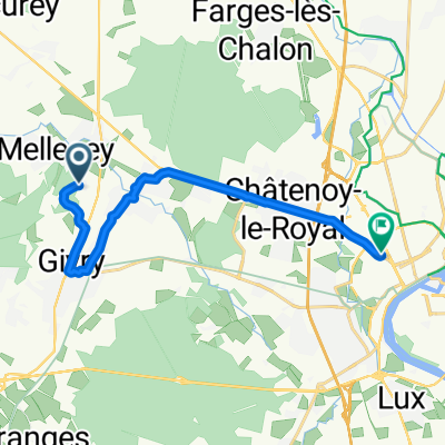 De 30 Rue du Buet, Mellecey à 32 Avenue Boucicaut, Chalon-sur-Saône
