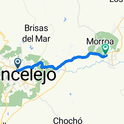 De Carrera 17 18A-1–18A-99, Sincelejo a Calle 40 14–78, Corozal