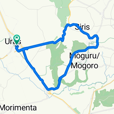 Da Via G. Mannu 20, Uras a Via G. Mannu 26, Uras