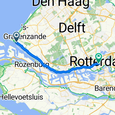 Hook of Holland to Rotterdam