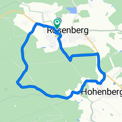 Restful route in Rosenberg