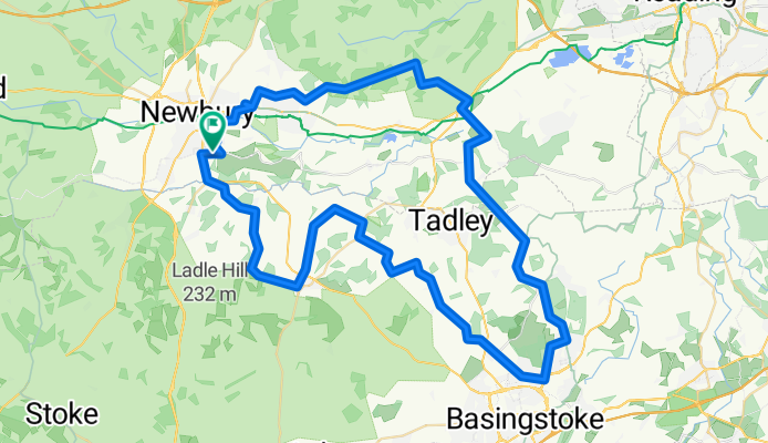 Newbury-Basingstoke circular