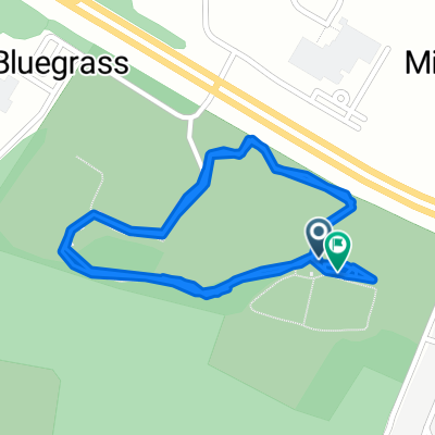 Moderate route in Morristown