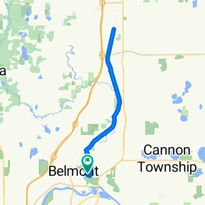 6163 Woodwater Dr NE, Belmont to 6163 Woodwater Dr NE, Belmont