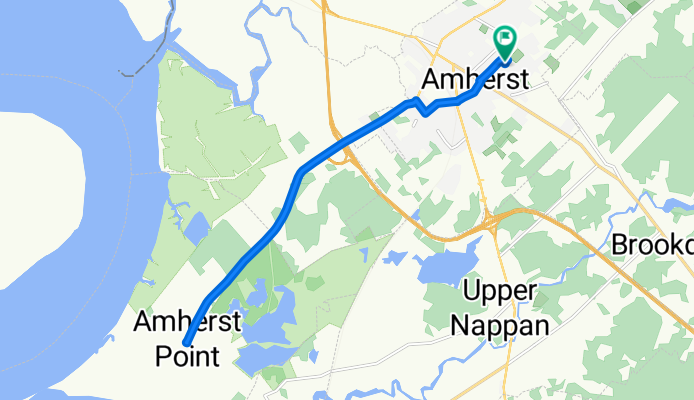 to Amherst Point and return