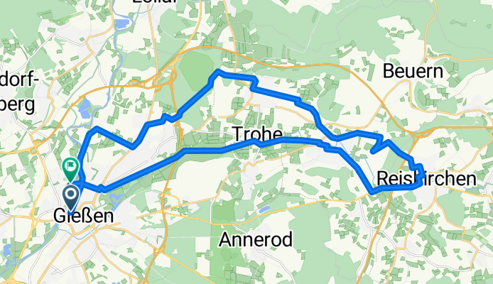 Buseck Reiskirchen Hangelstein