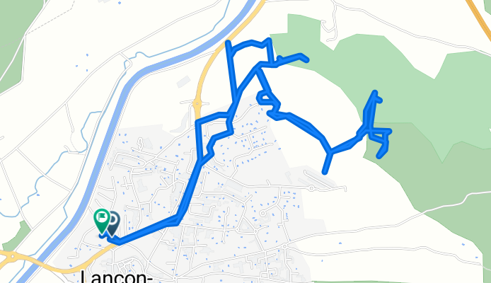 Moderate route in Lançon-Provence