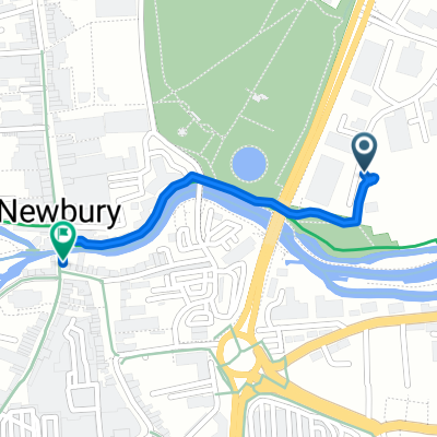 Relaxed route in Newbury