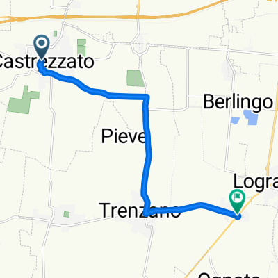 Da Via IV Novembre 11, Castrezzato a Via Roma 36, Maclodio