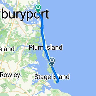 Island Rd, Newbury to 270 Northern Blvd, Newburyport