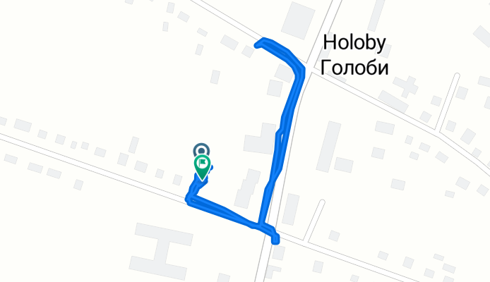 Relaxed route in Holoby