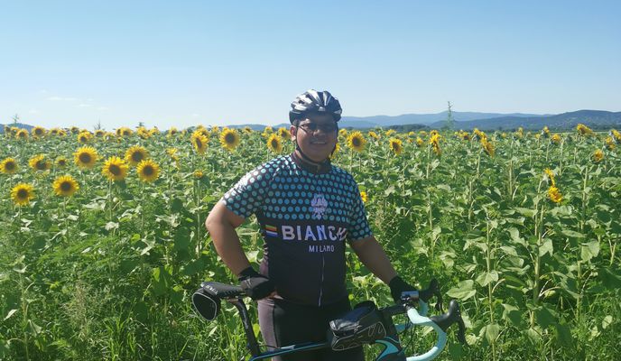 Photo 1 of the Bikemap route "Vitéz utca 5, Budapest to Vitéz utca 5, Budapest" Photo 1 of the Bikemap route "Vitéz utca 5, Budapest to Vitéz utca 5, Budapest"