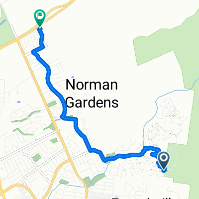 Easy ride in Norman Gardens