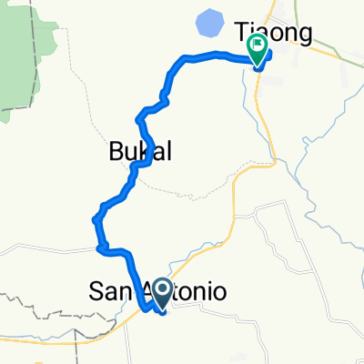 Unnamed Road, San Antonio to Batangas - Quezon Road 608, Tiaong