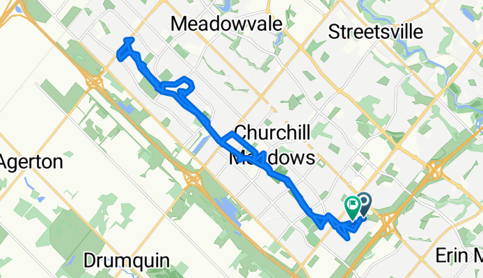 Churchill meadows and Lisgar Trail