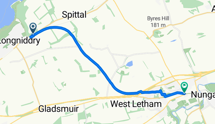 Relaxed route in Haddington