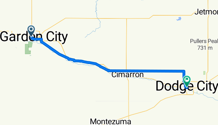Garden City to Dodge City