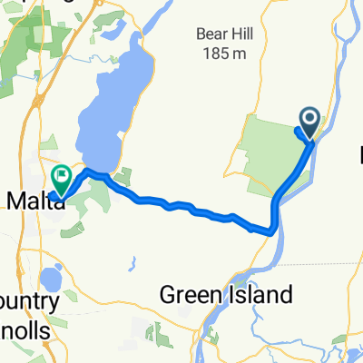 Moderate route in Ballston Spa