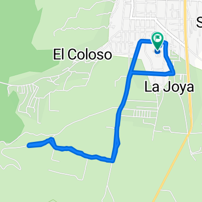 Moderate route in Tenango de Arista