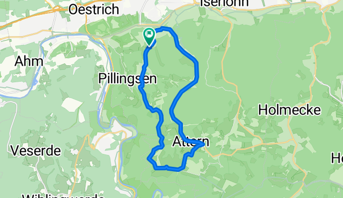 High-speed route in Iserlohn