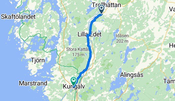 De Assarebo 2, Trollhättan a Kongahällagatan, Kungälv