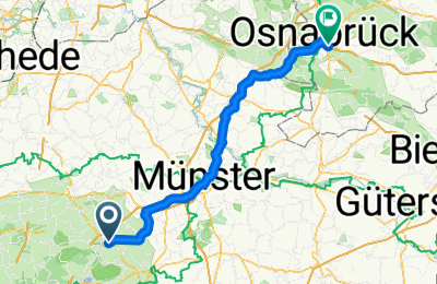 Route in der Bikemap App öffnen