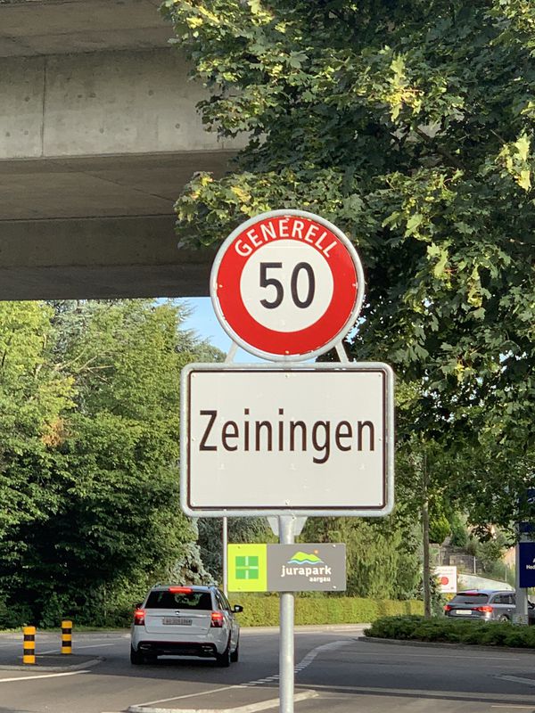 Relaxed route in Kaiseraugst