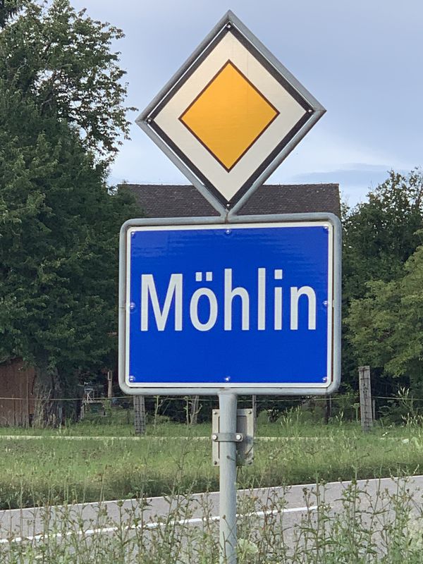 Relaxed route in Kaiseraugst